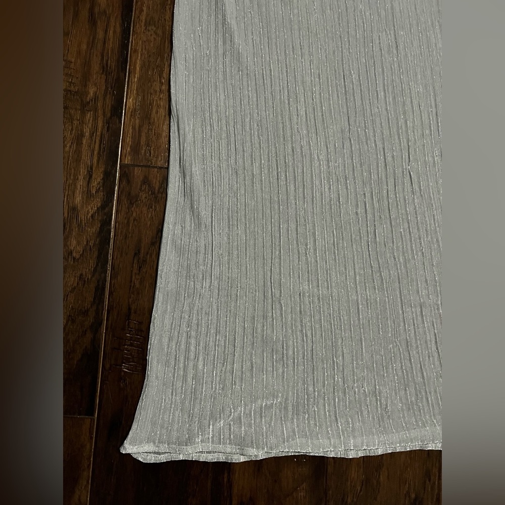 Sheer Zara Silver Dress - Picture 2 of 4